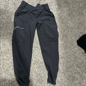 Black Cargo Jogger Pants
